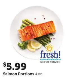 Fareway Fresh! Salmon Portions offer