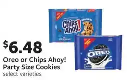 Fareway Oreo or Chips Ahoy! Party Size Cookies offer