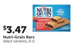 Fareway Kellogg's Nutri-Grain Bars offer