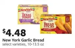 Fareway New York garlic bread offer