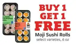 Fareway Moji Sushi Rolls offer