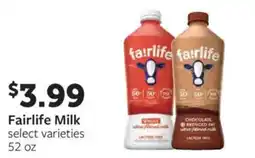 Fareway Fairlife Milk offer