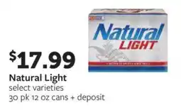 Fareway Natural Light offer