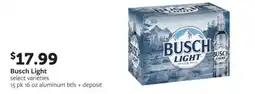 Fareway Busch Light offer