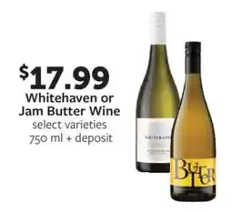 Fareway Whitehaven or Jam Butter Wine offer