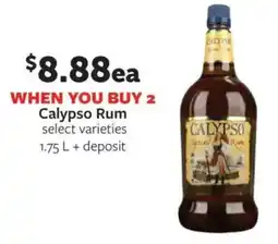 Fareway Calypso Rum offer