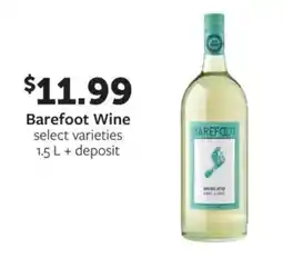 Fareway Barefoot Wine offer