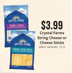 Fareway Crystal Farms String Cheese or Cheese Sticks offer