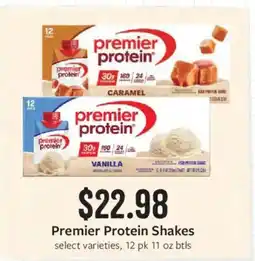 Fareway Premier Protein Shakes offer