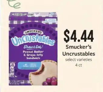 Fareway Smucker's Uncrustables offer