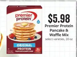 Fareway Premier Protein Pancake & Waffle Mix offer