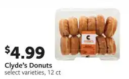 Fareway Clyde's Donuts offer