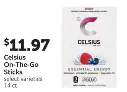 Fareway Celsius On-The-Go Sticks offer