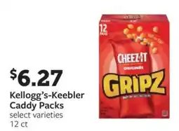Fareway Kellogg's-Keebler Caddy Packs offer