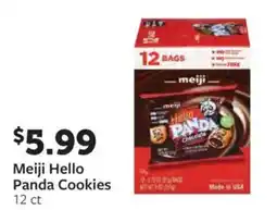 Fareway Meiji Hello Panda Cookies offer