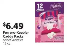 Fareway Ferrero-Keebler Caddy Packs offer