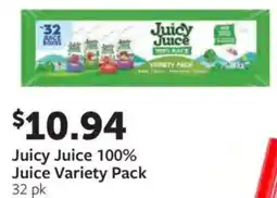 Fareway Juicy Juice 100% Juice Variety Pack offer