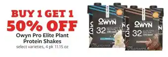 Fareway Owyn Pro Elite Plant Protein Shakes offer