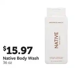 Fareway Native Body Wash offer