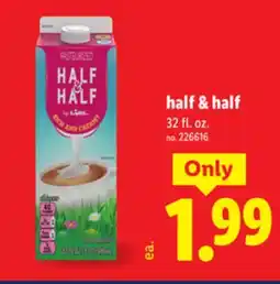 Lidl half & half offer