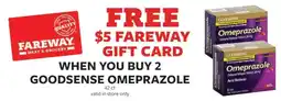 Fareway GoodSense Omeprazole offer