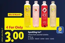 Lidl Sparkling Ice offer