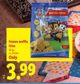 Lidl frozen waffle fries offer