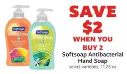 Fareway Softsoap Antibacterial Hand Soap offer