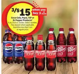 Meijer Coca-Cola, Pepsi, 7UP or Dr Pepper Products offer