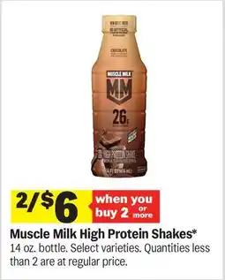 Meijer Muscle Milk High Protein Shakes offer
