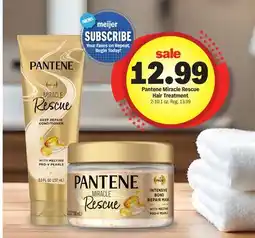 Meijer Pantene Miracle Rescue Hair Treatment offer