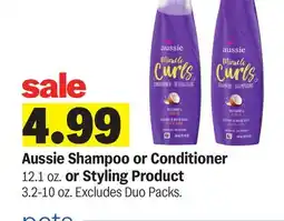 Meijer Aussie Shampoo or Conditioner 12.1 oz. or Styling Product 3.2-10 oz offer