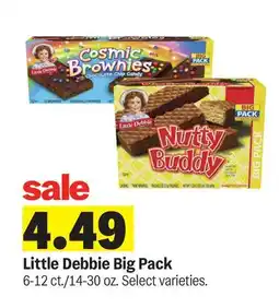 Meijer Little Debbie Big Pack offer
