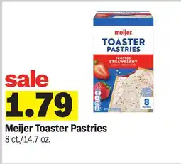 Meijer Meijer Toaster Pastries offer