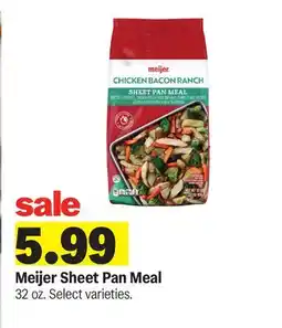 Meijer Meijer Sheet Pan Meal offer