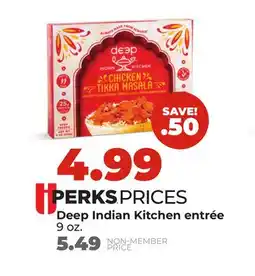 Hy-Vee Deep Indian Kitchen entrée offer
