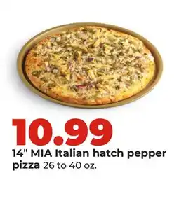 Hy-Vee 14 MIA Italian hatch pepper pizza offer
