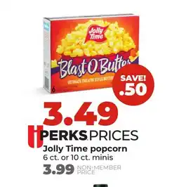 Hy-Vee Jolly Time popcorn offer