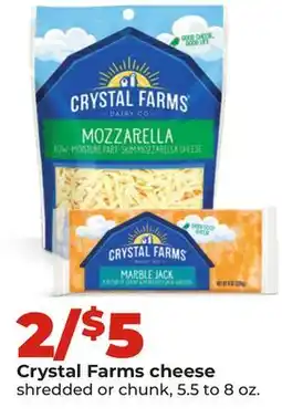 Hy-Vee Crystal Farms cheese offer