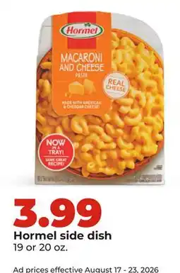 Hy-Vee Hormel side dish offer
