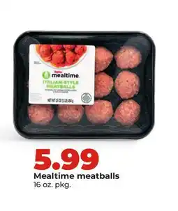 Hy-Vee Mealtime meatballs offer