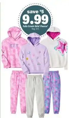 Meijer Falls Creek Girls' Fleece offer