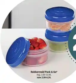 Meijer Rubbermaid Pack & Go offer