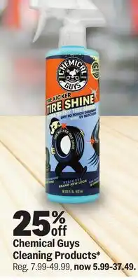 Meijer Chemical Guys Cleaning Products offer