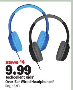 Meijer Techcellent Kids' Over-Ear Wired Headphones offer