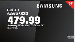Meijer Samsung 65 4K Mini LED Smart TV offer