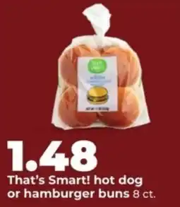 Hy-Vee That's Smart! hot dog or hamburger buns offer