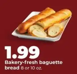 Hy-Vee Bakery-fresh baguette bread offer