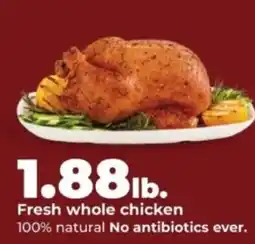 Hy-Vee Fresh whole chicken offer