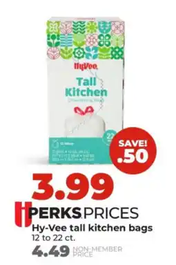 Hy-Vee Hy-Vee tall kitchen bags offer